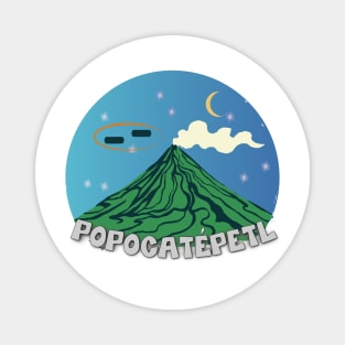 UFO sighting UAP Popocatepetl volcano Magnet